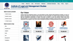 What Ilms.academy website looked like in 2022 (3 years ago)