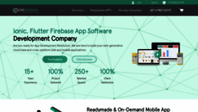 What Ionicfirebaseapp.com website looked like in 2022 (1 year ago)