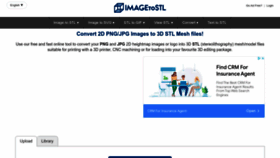 What Imagetostl.com website looked like in 2022 (2 years ago)