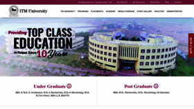 What Itmuniversity.org website looked like in 2022 (1 year ago)