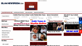 What Islamnewsroom.com website looked like in 2022 (1 year ago)