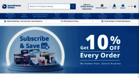 What Incontinencechoice.co.uk website looked like in 2022 (2 years ago)