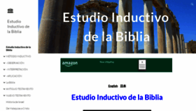 What Indubiblia.org website looked like in 2022 (1 year ago)