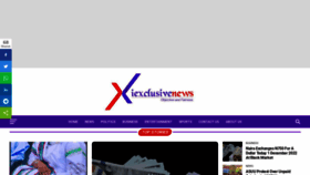 What Iexclusivenews.com.ng website looked like in 2022 (1 year ago)