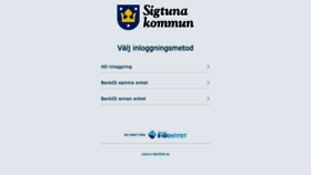 What Insigt.sigtuna.se website looked like in 2022 (1 year ago)