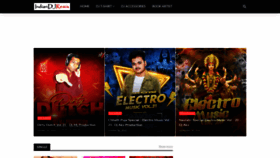 What Indiandjremix.in website looked like in 2022 (1 year ago)