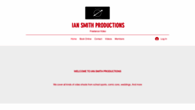 What Iansmithproductions.com website looked like in 2022 (1 year ago)