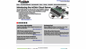 What Inclick.net website looked like in 2022 (1 year ago)