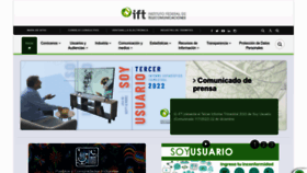 What Ift.org.mx website looked like in 2022 (1 year ago)