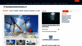 What Informazionetecnica.it website looked like in 2022 (1 year ago)