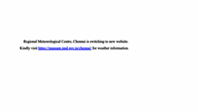 What Imdchennai.gov.in website looked like in 2022 (2 years ago)