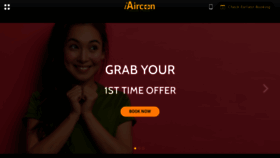 What Iaircon.repair website looked like in 2022 (1 year ago)