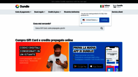 What Igiftcards.it website looked like in 2023 (1 year ago)