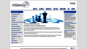 What Inlawco.com website looked like in 2023 (1 year ago)