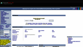 What Internetstart.dk website looked like in 2023 (2 years ago)