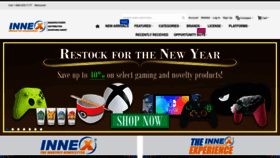 What Innexinc.com website looked like in 2023 (1 year ago)