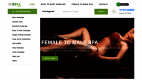 What Izspa.net website looked like in 2023 (2 years ago)