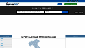 What Impresaitalia.info website looked like in 2023 (1 year ago)