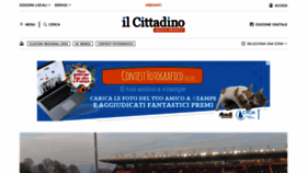 What Ilcittadinomb.it website looked like in 2023 (1 year ago)