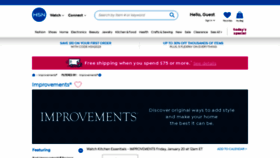 What Improvementscatalog.com website looked like in 2023 (1 year ago)