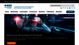 What Ieee.org website looked like in 2023 (1 year ago)