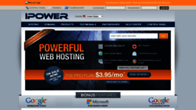 What Ipower.com website looked like in 2023 (1 year ago)