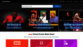 What Instantseats.com website looked like in 2023 (2 years ago)