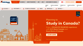 What Icicibank.ca website looked like in 2023 (1 year ago)