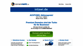 What Inlawi.de website looked like in 2023 (1 year ago)