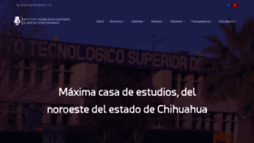 What Itsncg.edu.mx website looked like in 2023 (1 year ago)