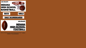 What Indianahsbasketball.homestead.com website looked like in 2023 (1 year ago)
