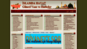 What Islamdahayat.com website looked like in 2023 (1 year ago)