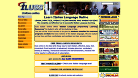 What Iluss.org website looked like in 2023 (1 year ago)