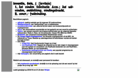 What Inventio.nl website looked like in 2023 (2 years ago)