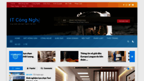 What Itcongnghe.link website looked like in 2023 (1 year ago)