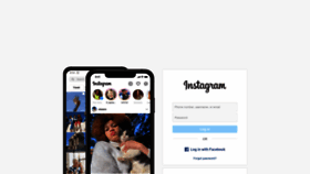 What Instgram.com website looked like in 2023 (1 year ago)