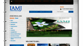 What Iamj.in website looked like in 2023 (1 year ago)