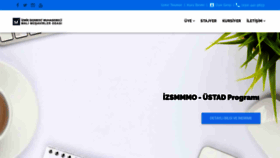 What Izsmmmo.org.tr website looked like in 2023 (1 year ago)