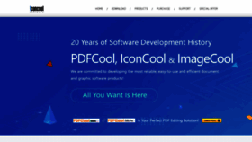 What Iconcool.com website looked like in 2023 (1 year ago)