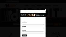 What Ididitinc.com website looked like in 2023 (1 year ago)