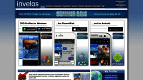 What Invelos.com website looked like in 2023 (1 year ago)