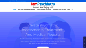 What Iampsychiatry.uk website looked like in 2023 (1 year ago)