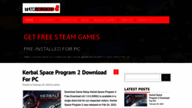 What Isteamunlocked.org website looked like in 2023 (1 year ago)