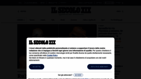What Ilsecoloxix.it website looked like in 2023 (1 year ago)
