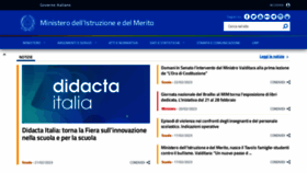 What Istruzione.it website looked like in 2023 (1 year ago)