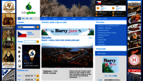 What Infoglobe.cz website looked like in 2023 (3 years ago)