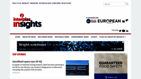 What Interplasinsights.com website looked like in 2023 (1 year ago)