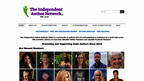 What Independentauthornetwork.com website looked like in 2023 (1 year ago)