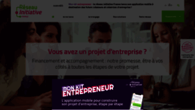 What Initiative-france.fr website looked like in 2023 (1 year ago)