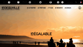 What Indeauville.fr website looked like in 2023 (1 year ago)